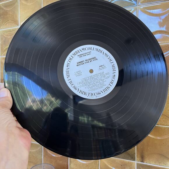 Jimmy Rushing Mr. Five By Five 2xVinyl LP 1980 Columbia White Label Promo - Picture 9 of 16